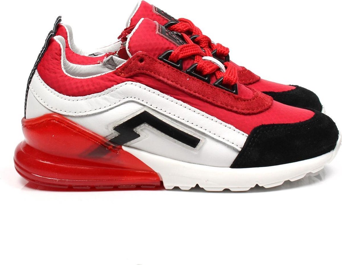 Red Rag Mannen Sneakers Kleur: Rood Maat: 28