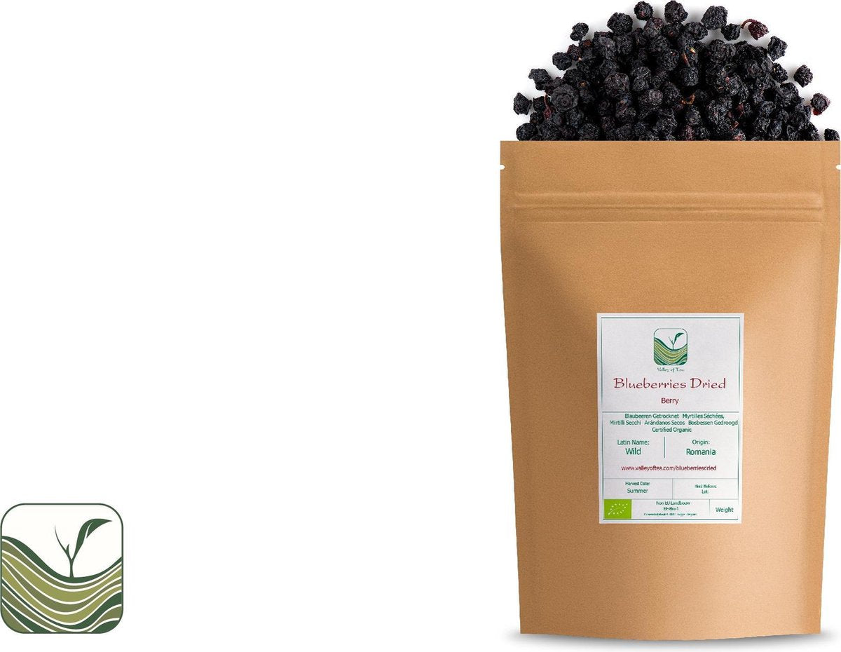 Gedroogde ongezoete bosbessen - 50g