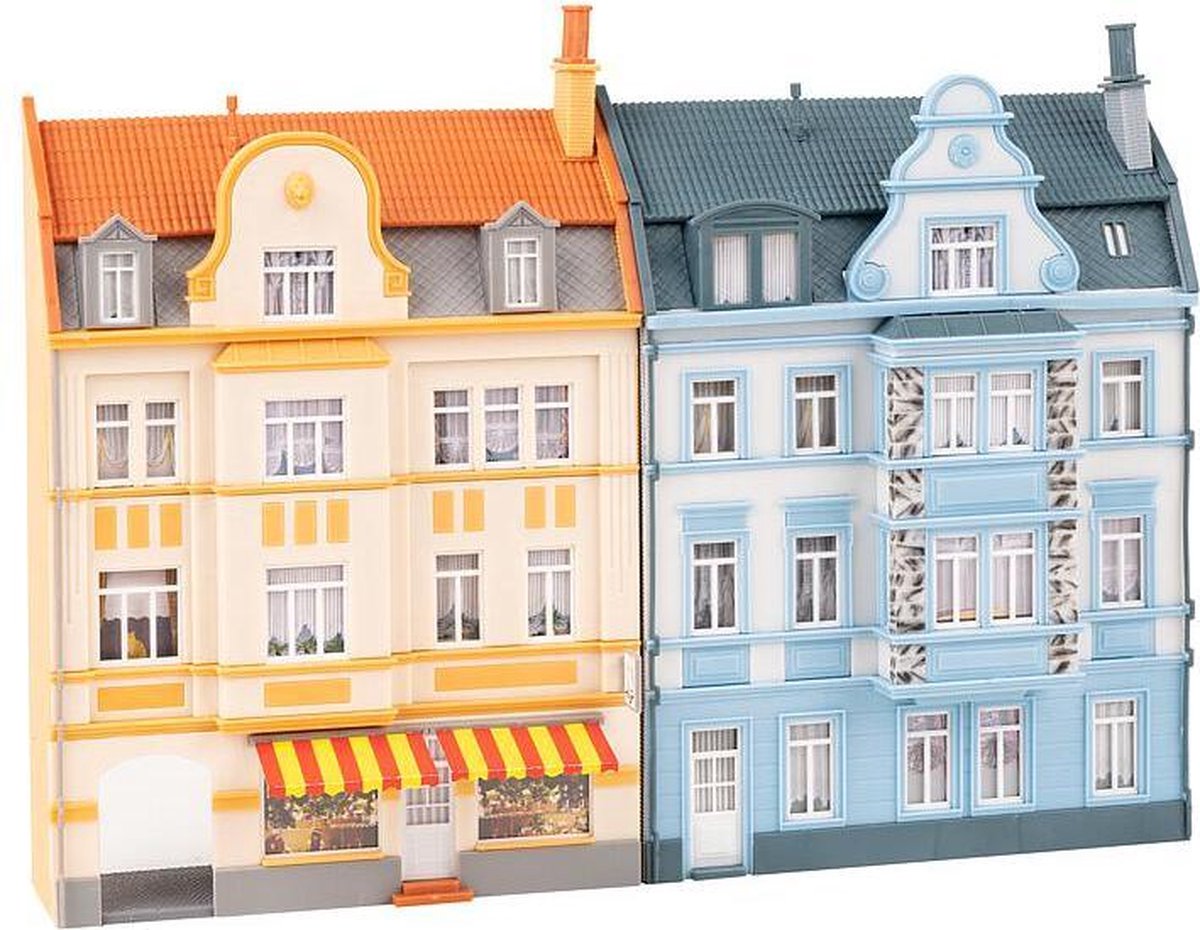 Faller - 2 Urban relief houses. 3 storeys - FA191757 - modelbouwsets