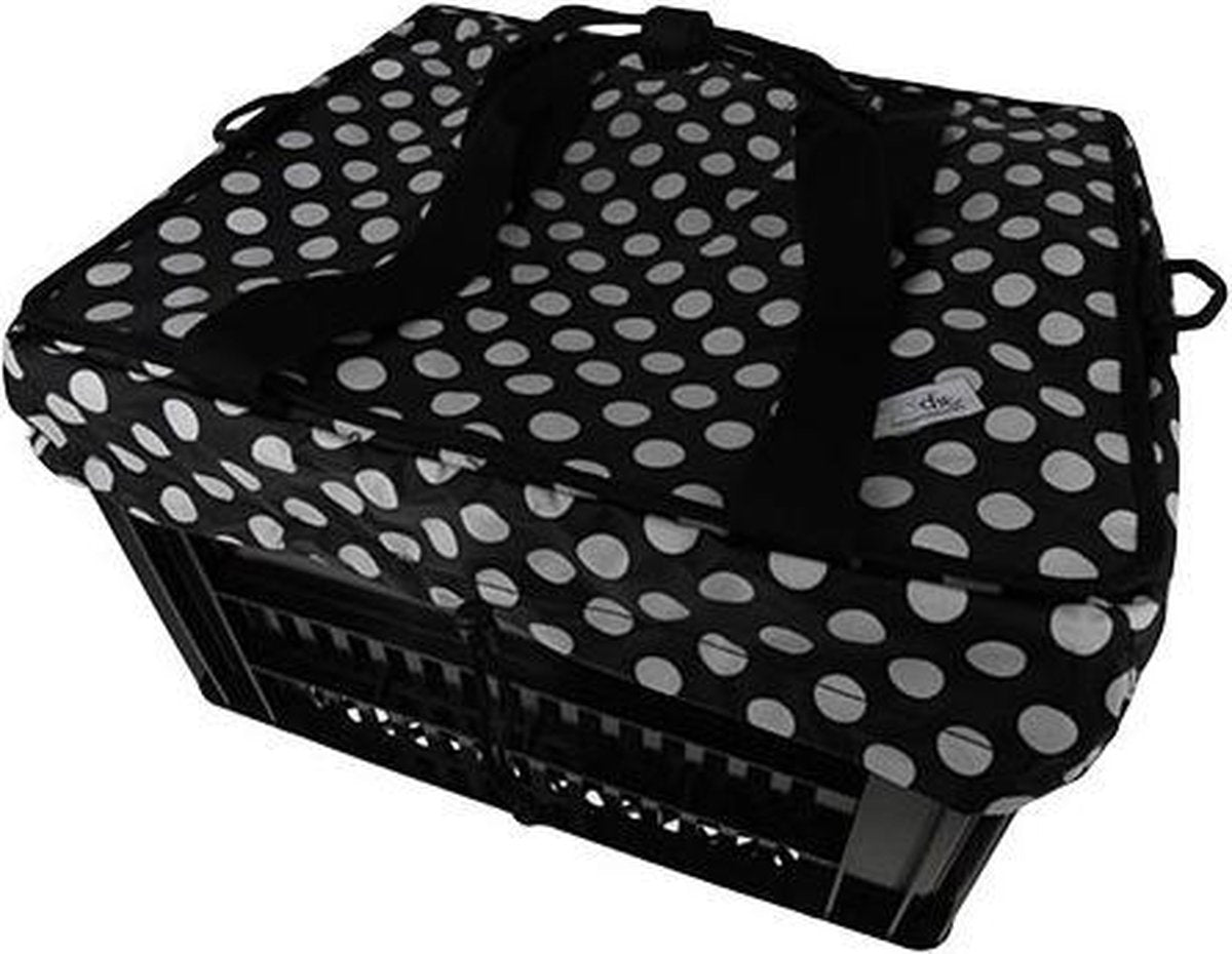 HOOODIE Crate krattas White small dots