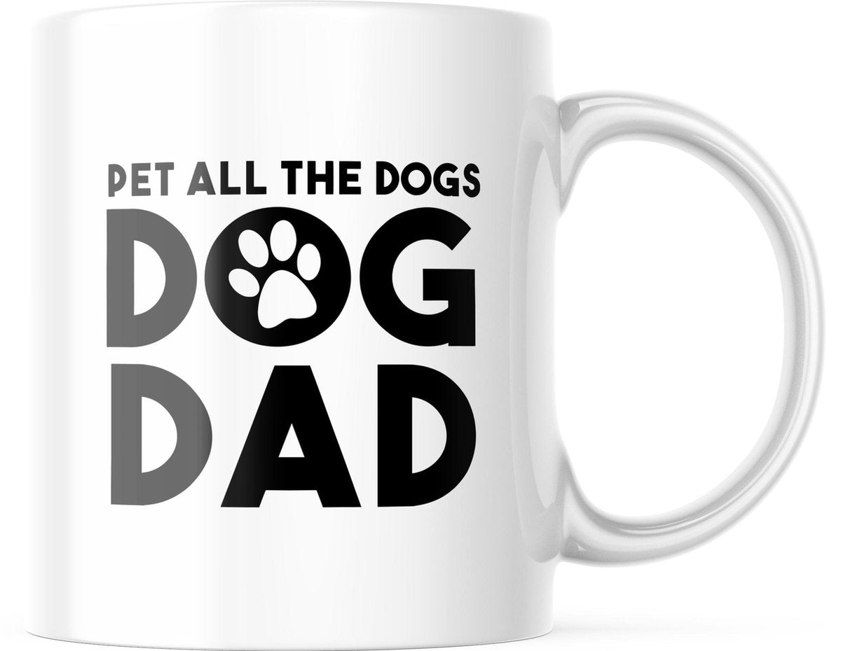 Vaderdag Mok Dog Dad