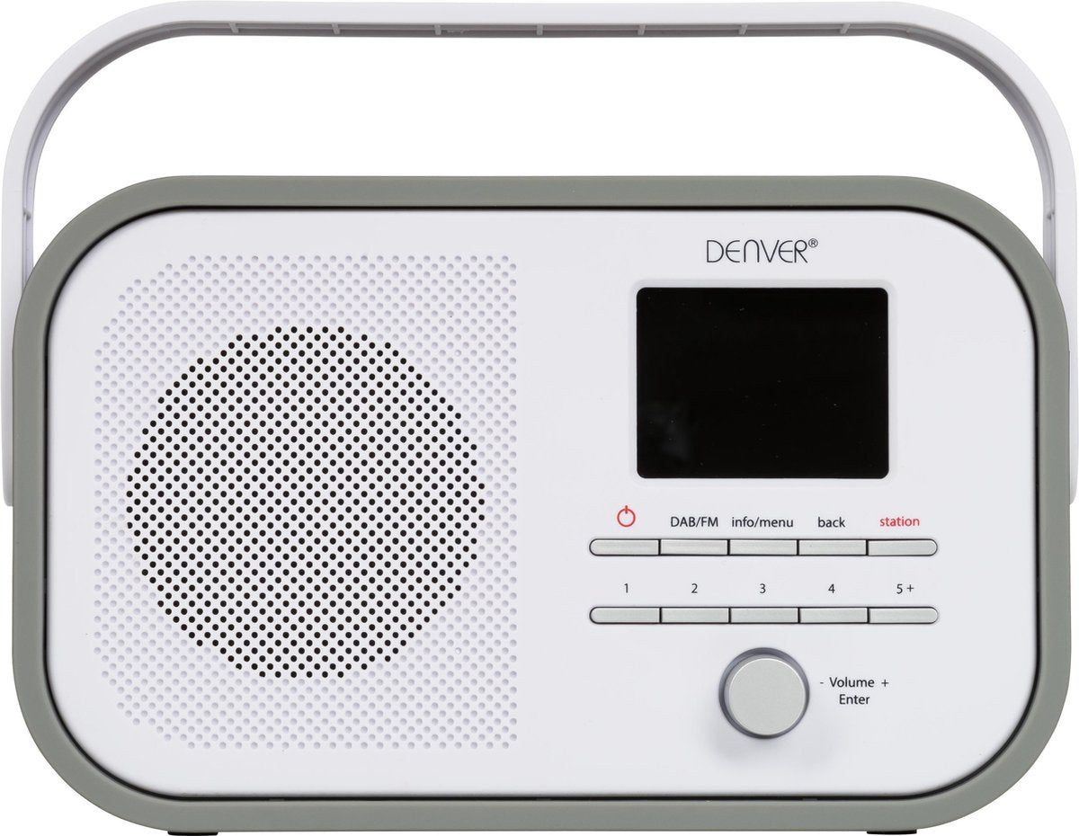 Denver DAB-40 - DAB+ digital radio - Grijs