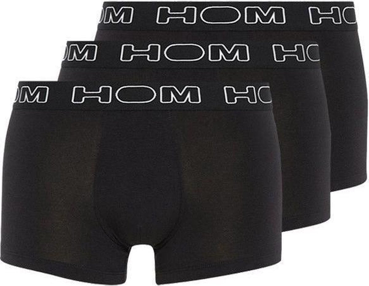 HOM Boxershort ( 3 pack ) Black maat S