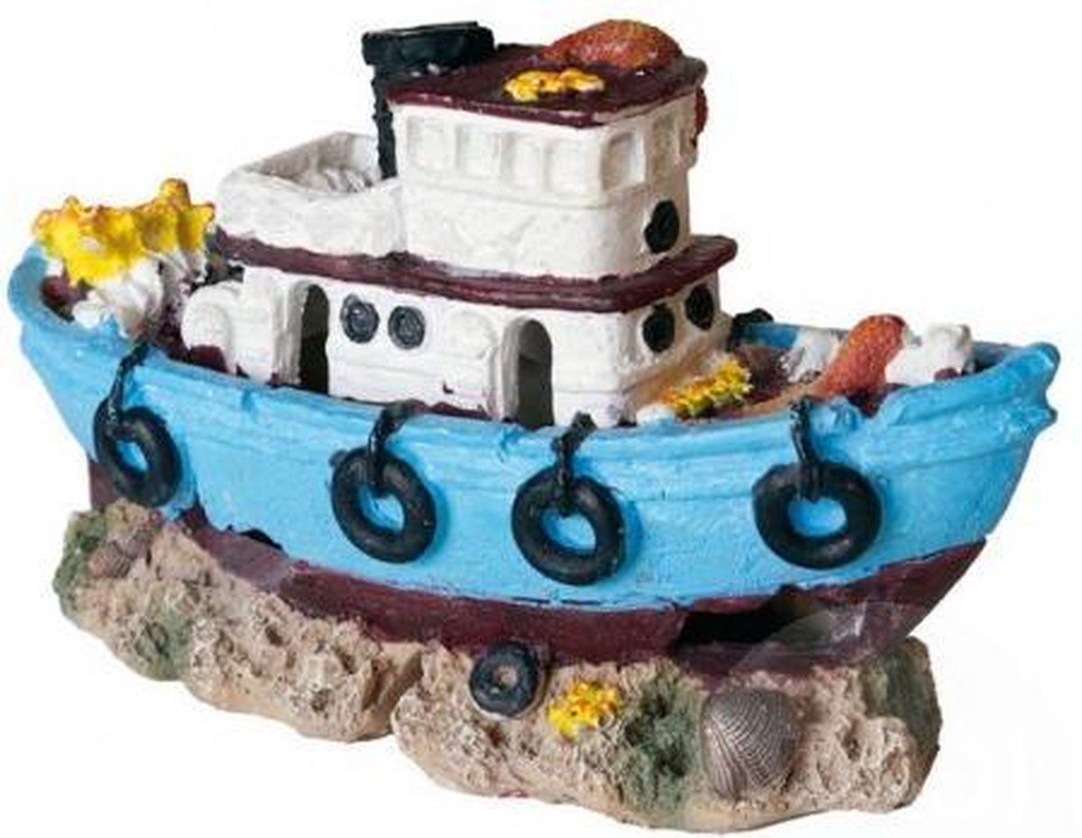 SuperFish Deco LED Scheepswrak klei