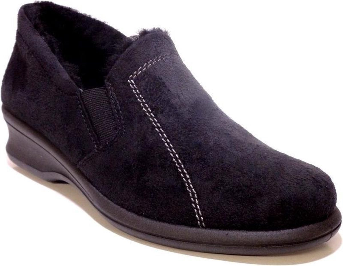 Pantoffel Dames - Rohde 2516 - Zwart maat 41