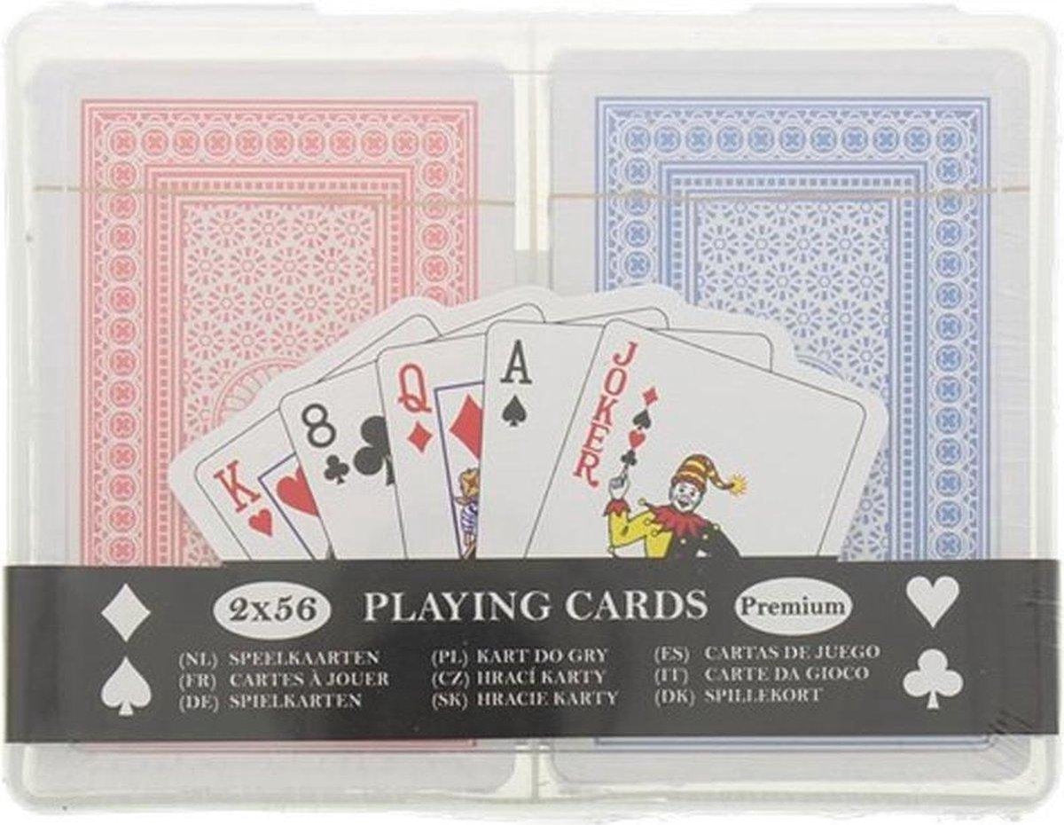 Creartix - Luxe Speelkaarten 2 Decks – Spelkaarten – Kaarten voor Klaverjassen
