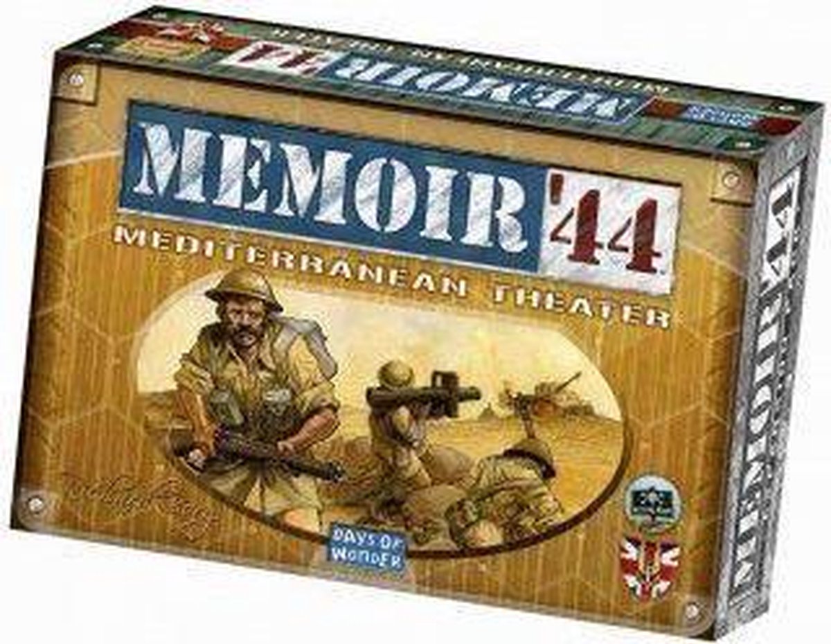 Memoir '44 - ext. 7 - Mediterranean Theater - Bordspel