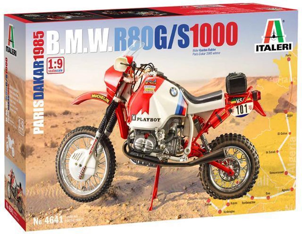Italeri - Bmw 1000 Dakar 1985 1:9 (?/20) * - ITA4641S - modelbouwsets