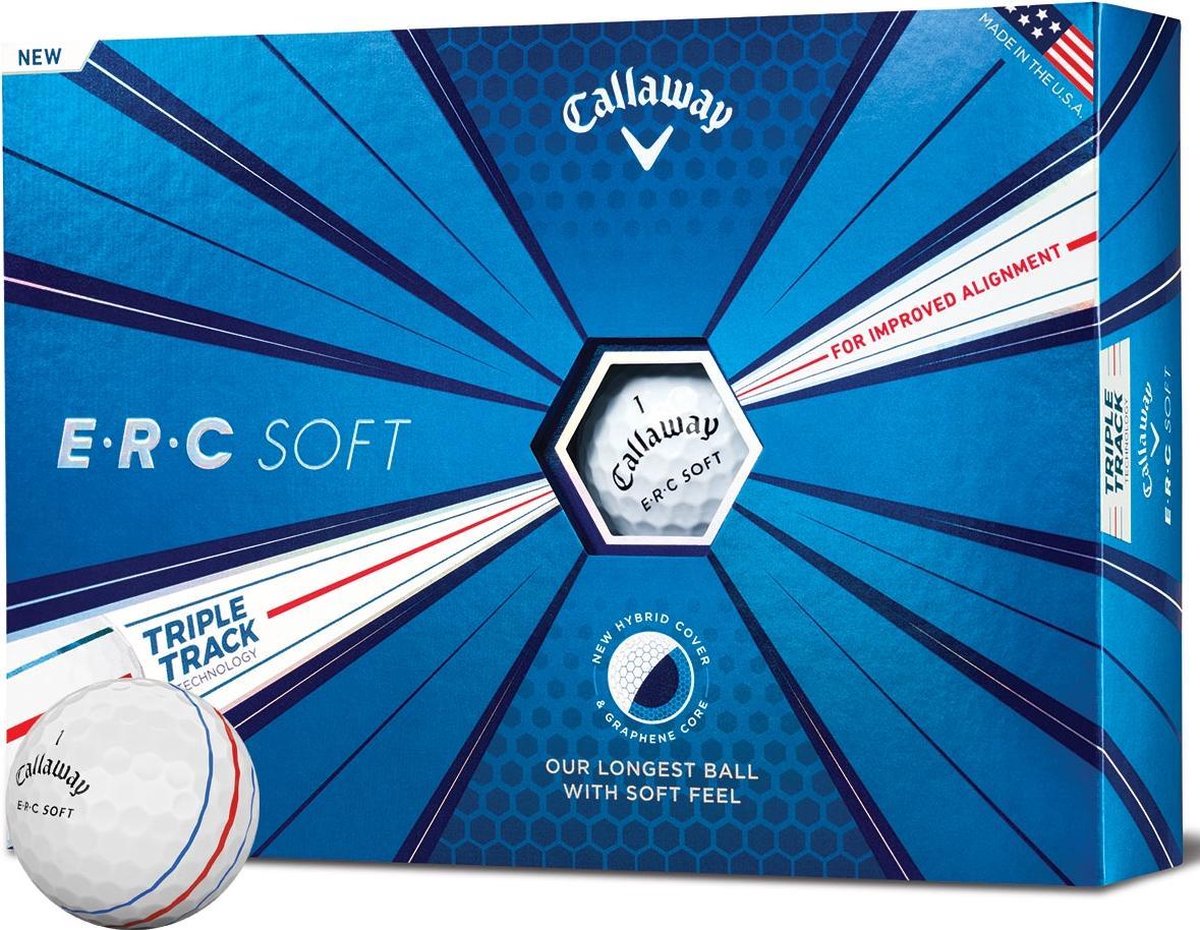 Callaway E.R.C Soft White 12-ball