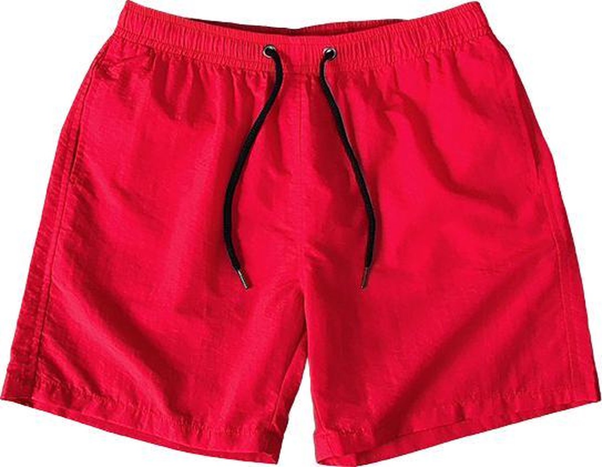 Premium Kwaliteit Heren Zwembroek / Zwemshort | Zwem Kleding | Rood - L/XL