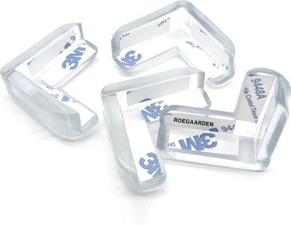 Hoekbeschermer | Baby | Tafelhoek | Inclusief plakstrips | 8 STUKS