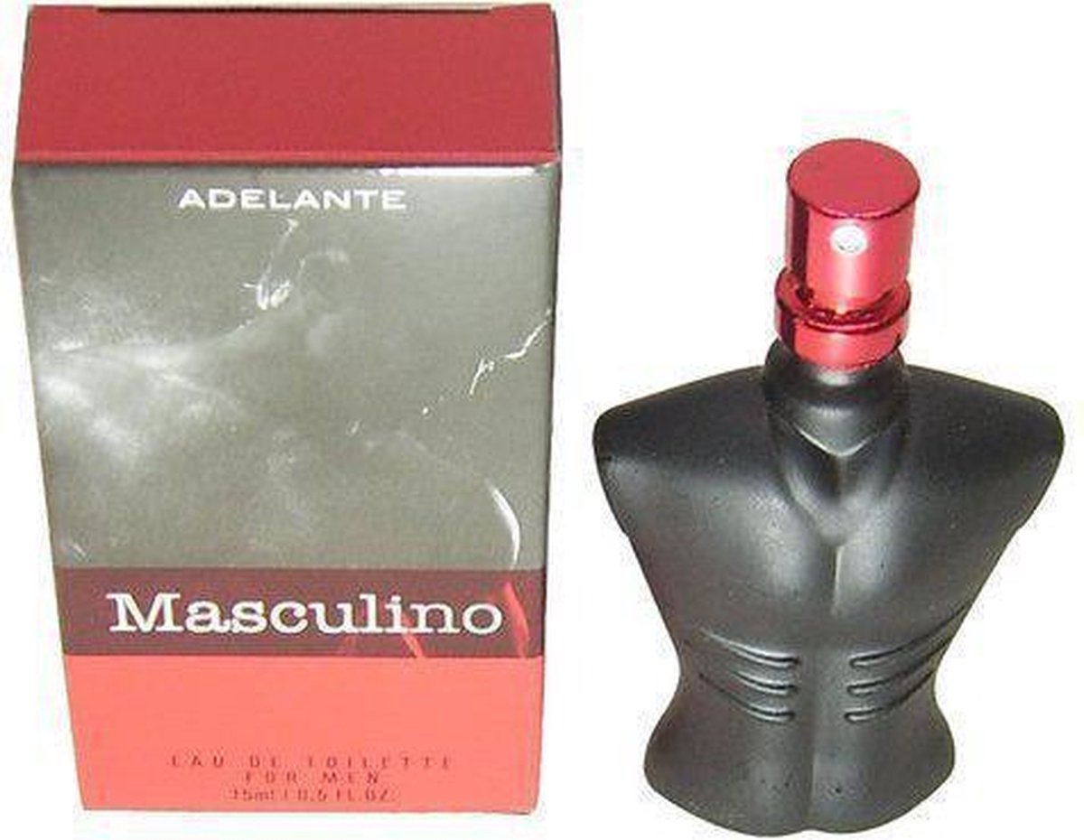 Masculino Zwart Mini Parfum Man Men Male - 15 ml - Adelante - Eau De Toilette