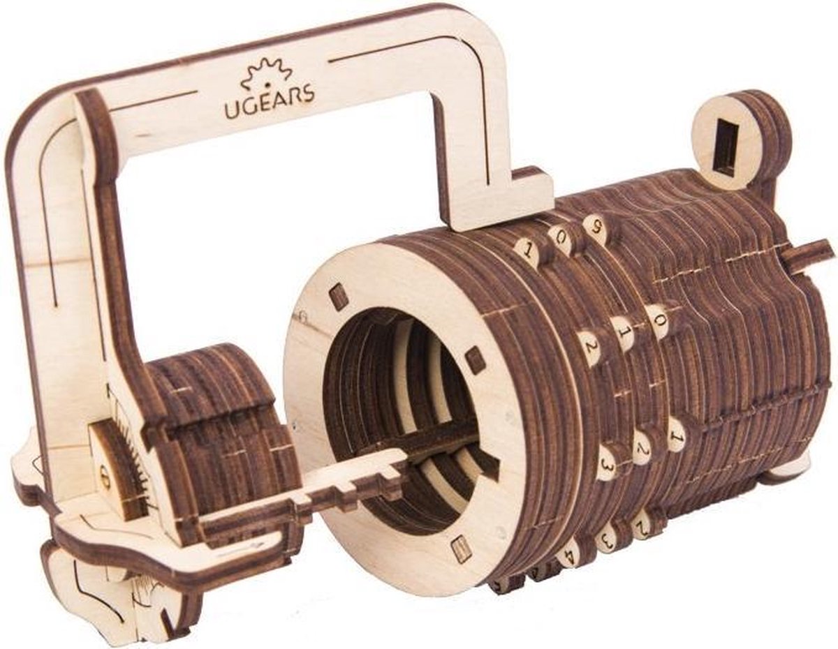 Ugears Houten Modelbouw - Combinatieslot