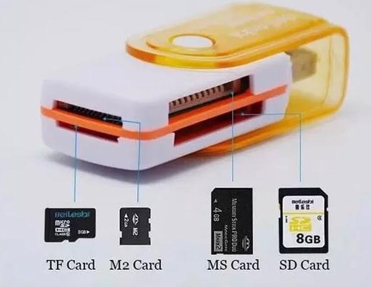 Multifunctionele SD kaart lezer USB stick