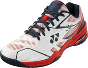 Yonex Badmintonschoenen Power Cushion 56 Wit/rood Unisex Maat 41