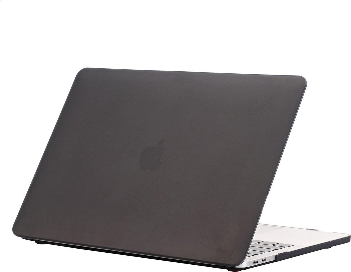 Mobigear Hardshell Case Mat Zwart Macbook Pro 13 inch Thunderbolt 3 (USB-C)