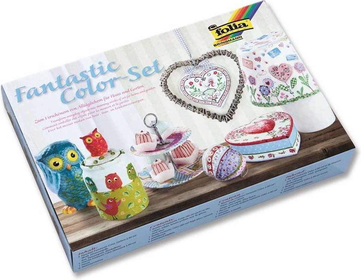 Folia Fantastic Colour Verf en Knutsel set 34019