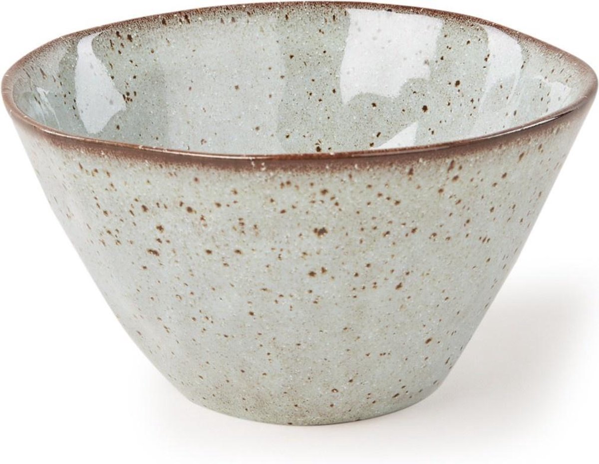 Supervintage Kitchen Trend Stoneware servies | Kom / Zeegroen |  15 cm  | Aardewerk