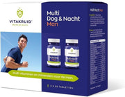 Vitakruid / Multi dag & nacht man 2 x 30 - 60 tabletten