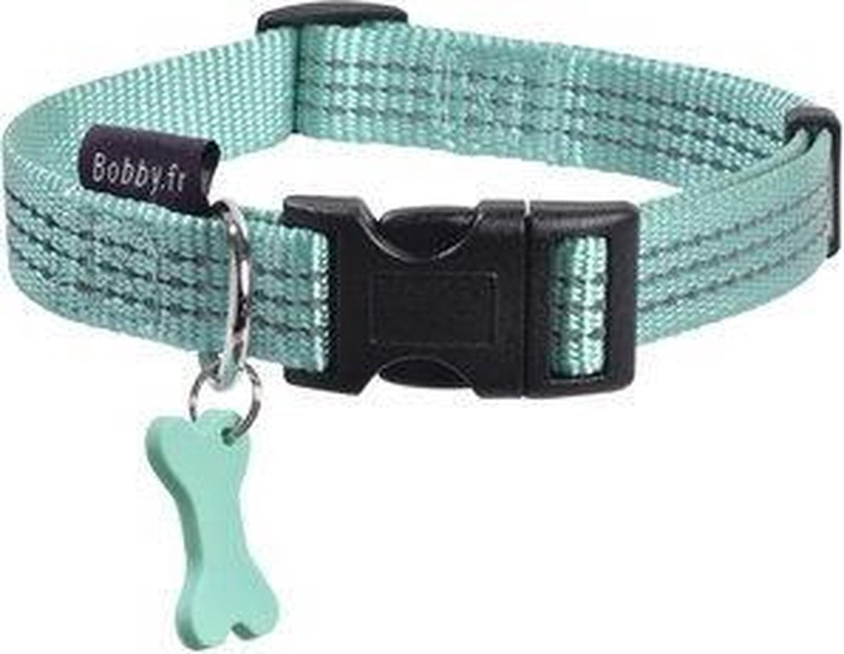 Bobby Halsband Reflectie Safe XS Blauw Lagune