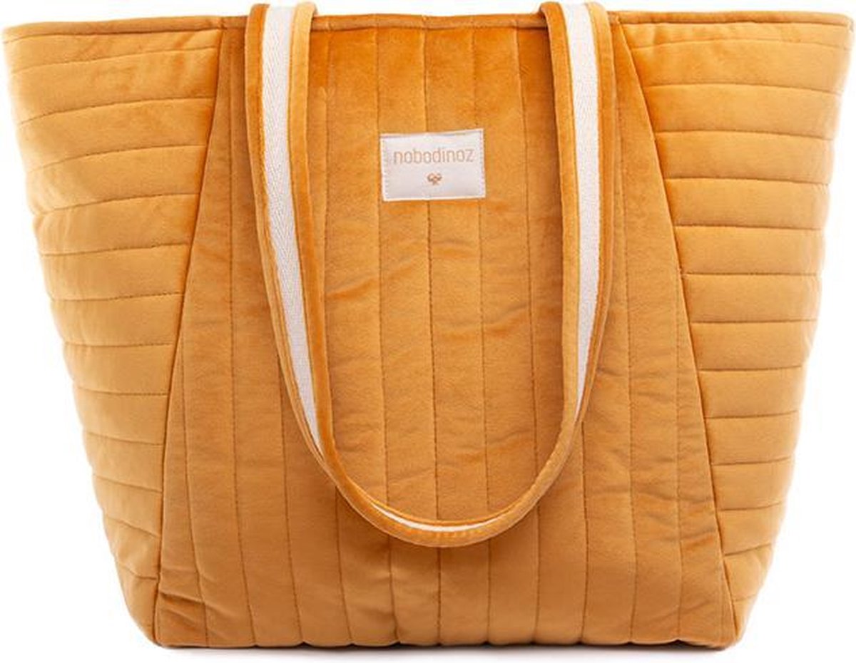 Velvet Luiertas Savanna Farniente Yellow Nobodinoz