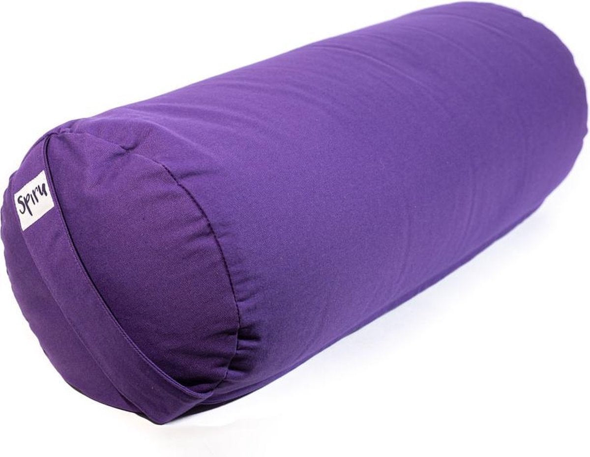 Bolster Rond Katoen – Groot – Violet