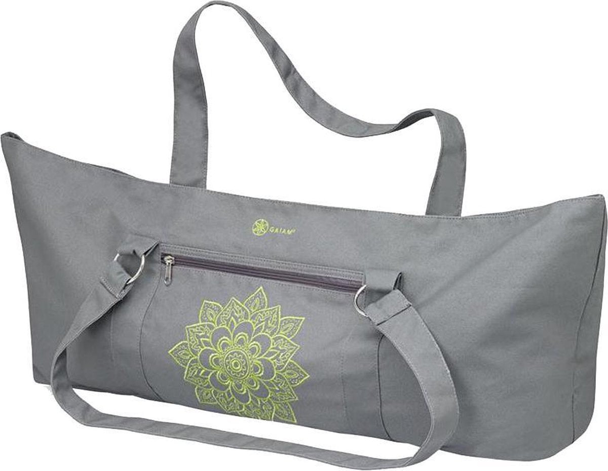 Yogatas - Gaiam Yoga Tote - Citron Sundial