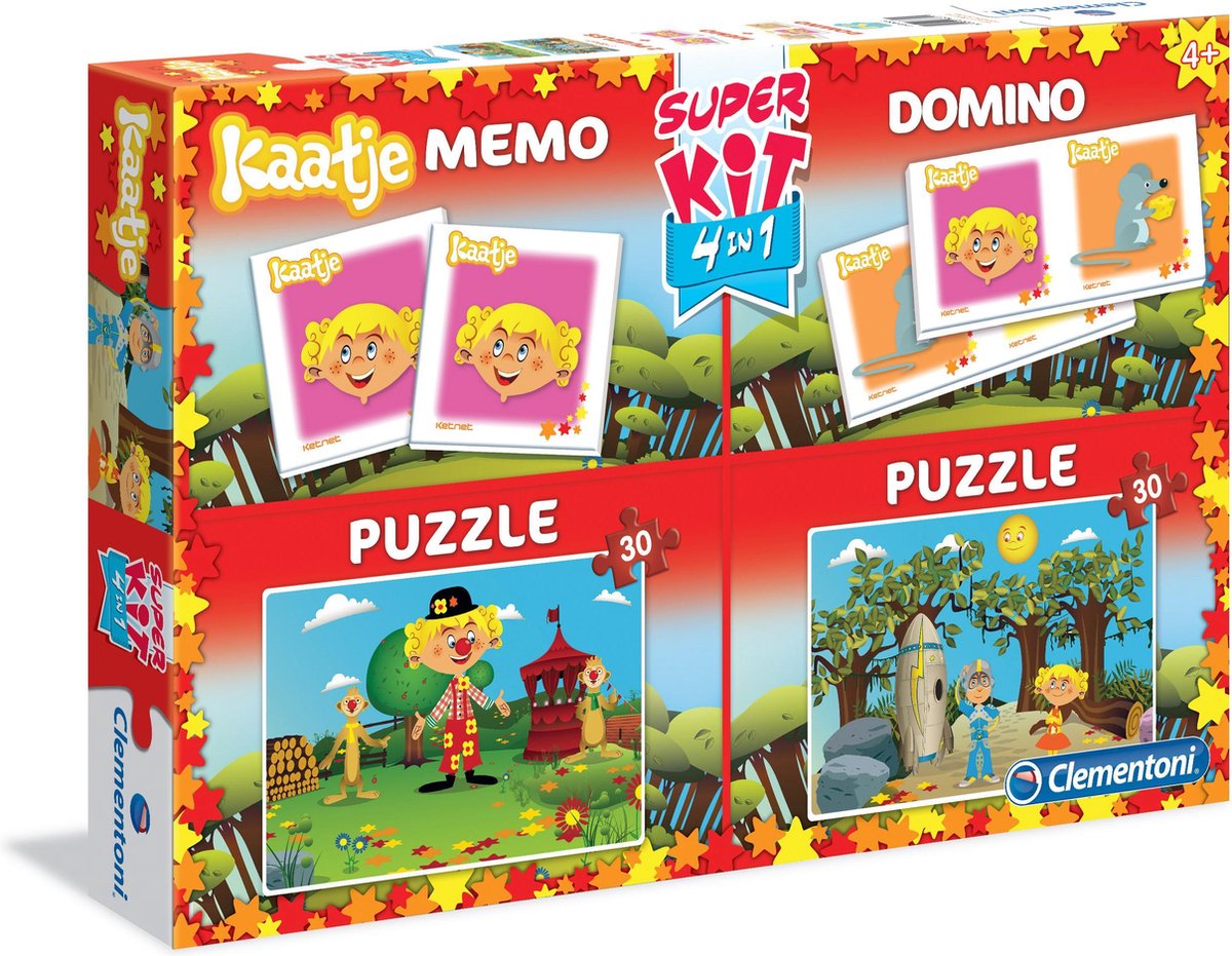 Clementoni Superkit 4-in-1 - Kaatje