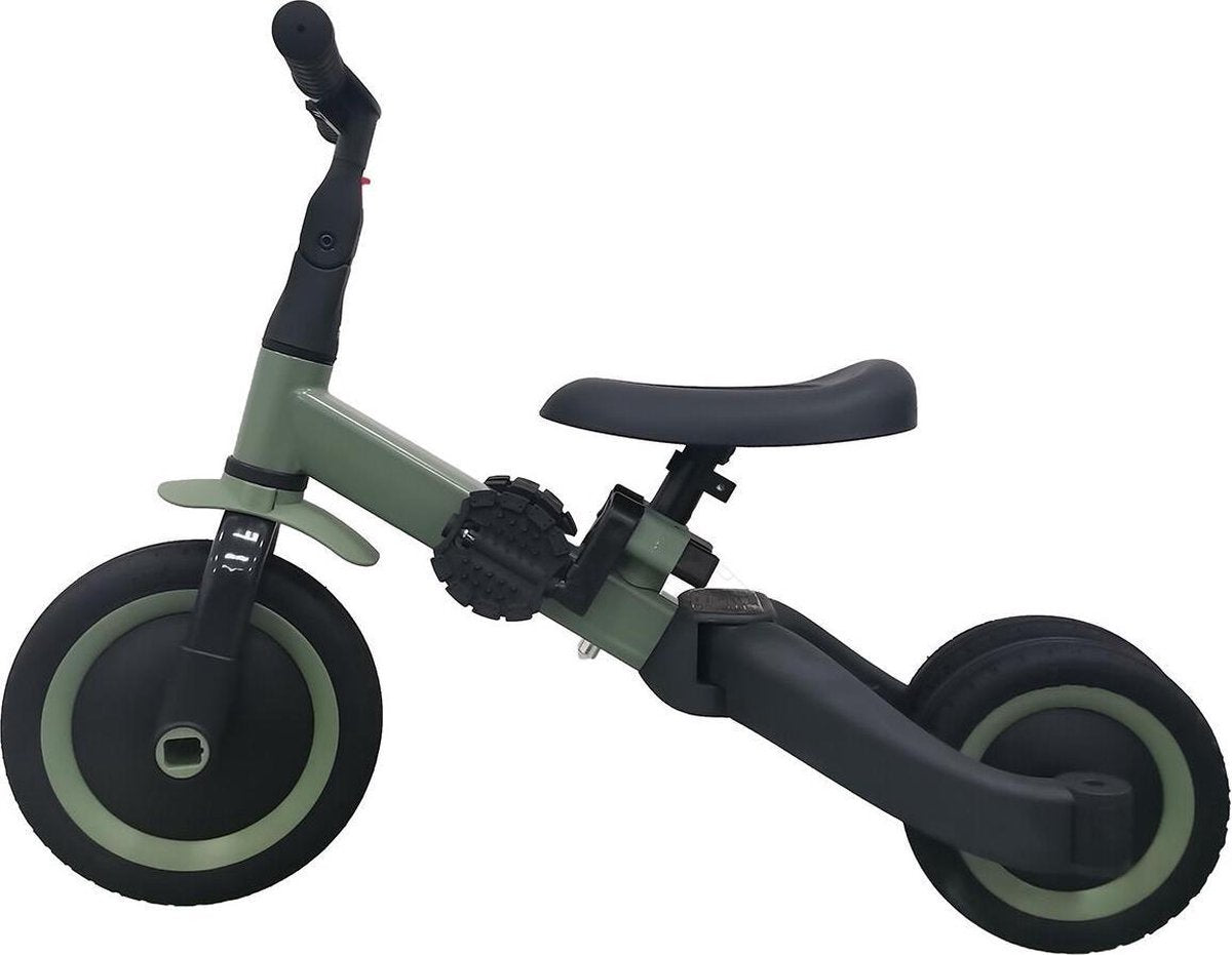 Topmark 4 in1 Driewieler Loopfiets Kaya - Green