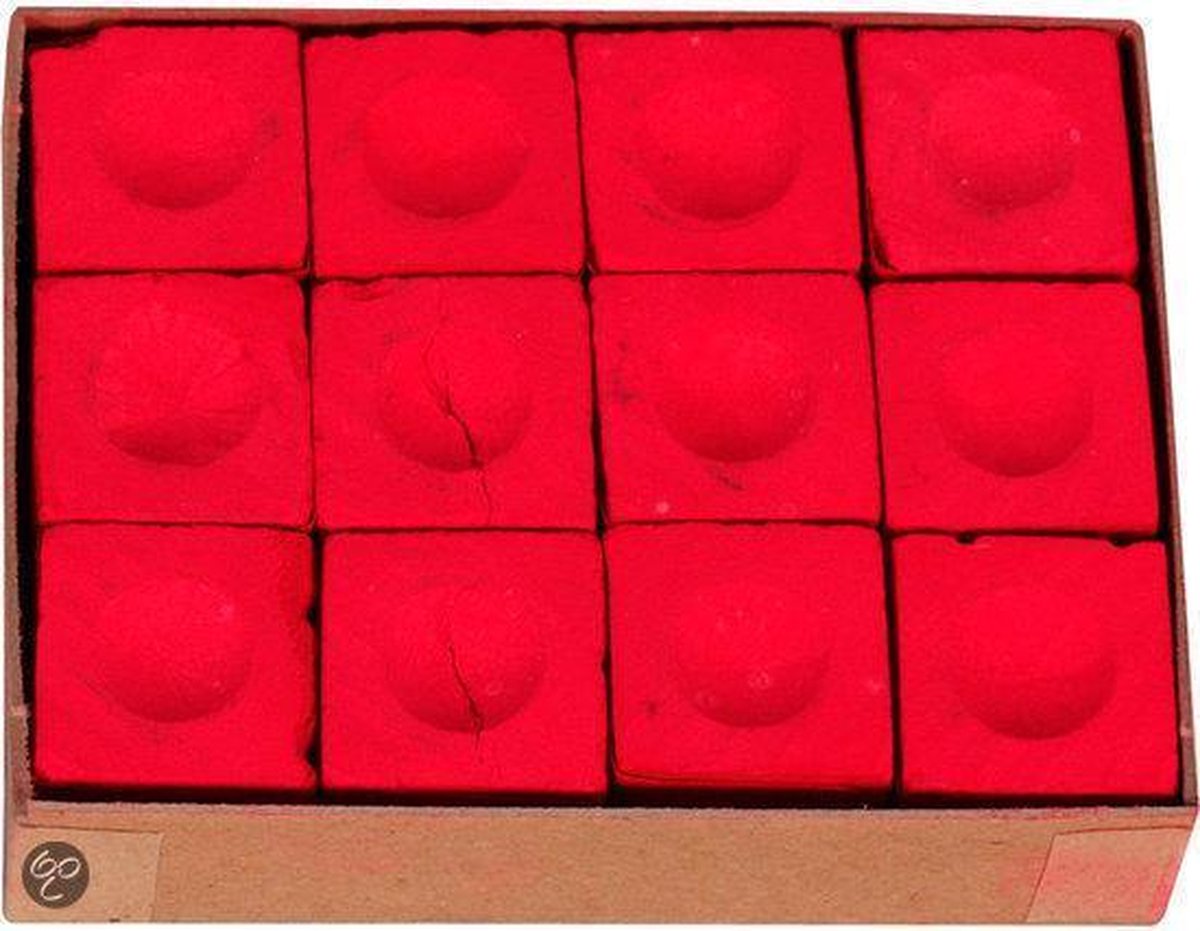 Red Master Chalk 12pcs