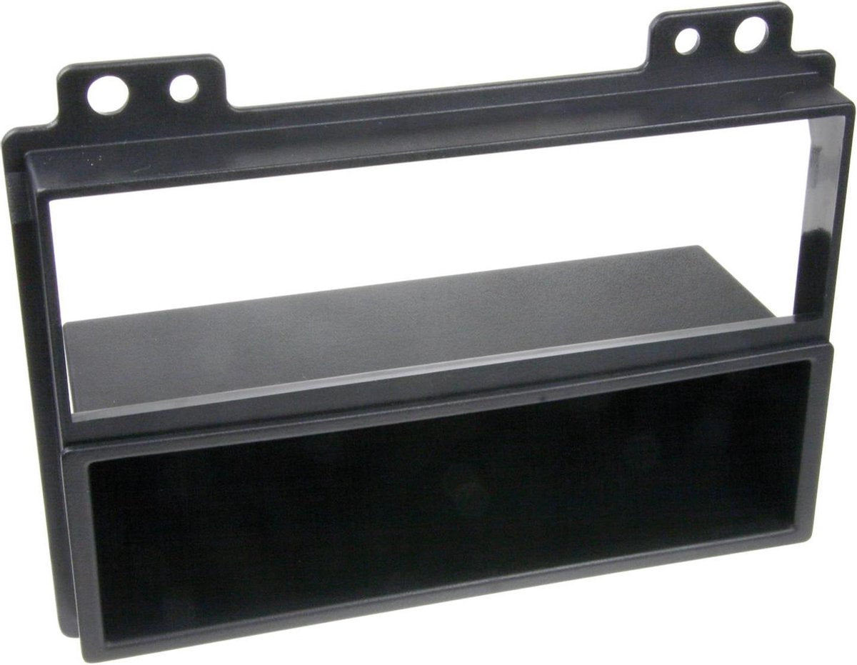 2-DIN Paneel Ford Fiesta / Fusion 2001-2005 Kleur: Zwart