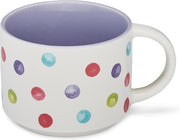 Mok -  Paarse binnenkant Spotty Dotty