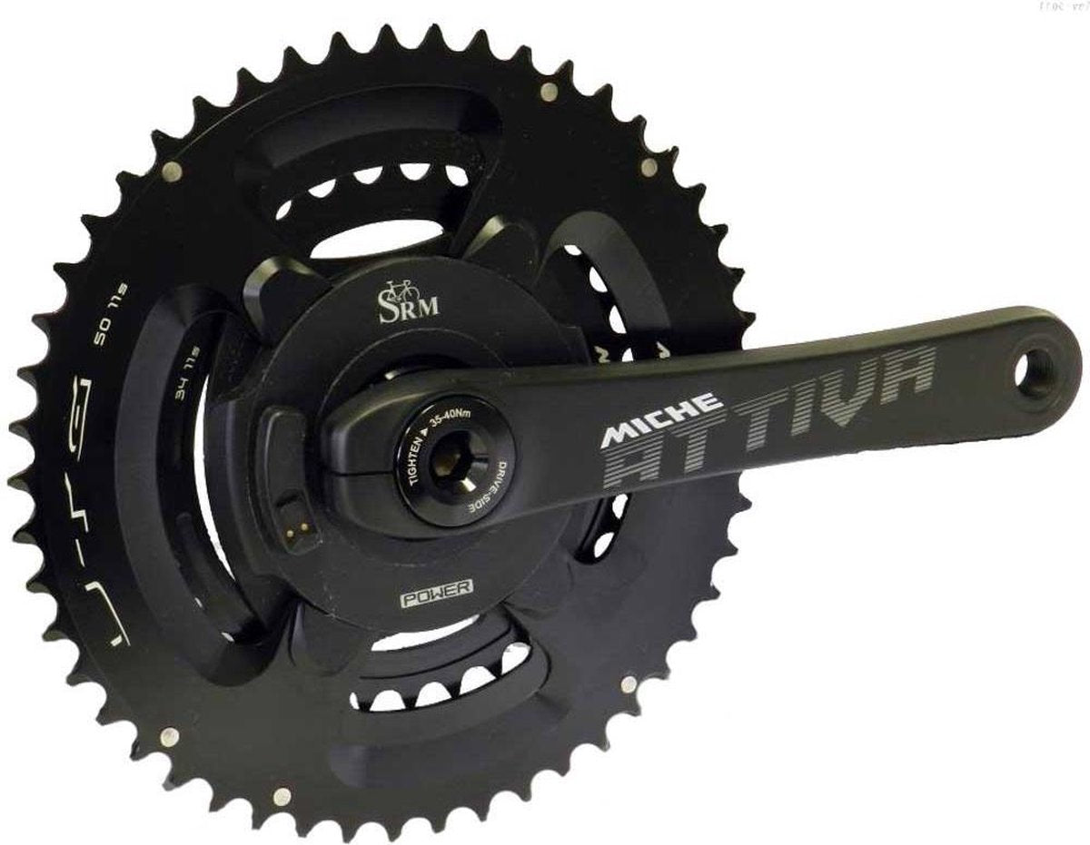 Miche Attiva Crankset met SRM powermeter 172mm 3652 boxed