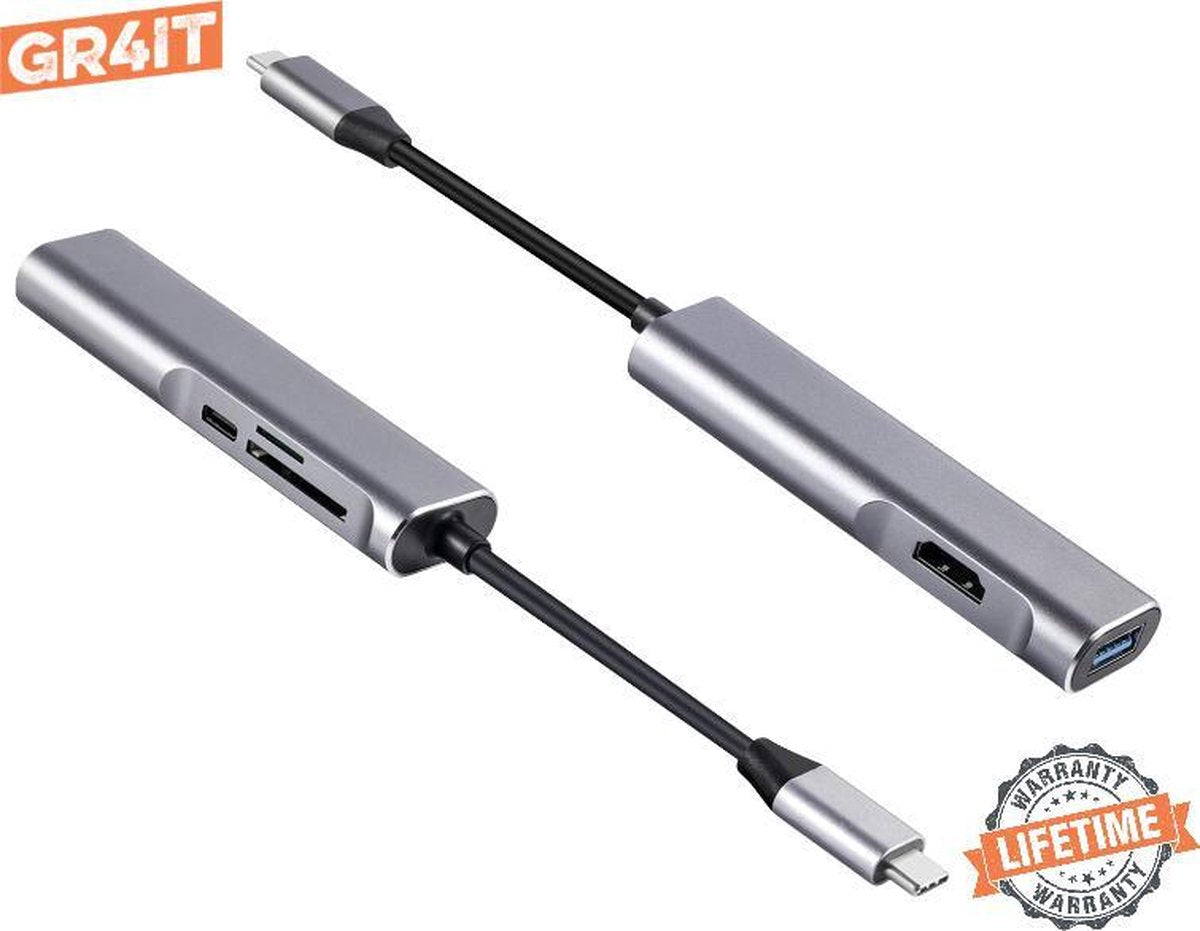 USB-C 5-in-1 met HDMI
