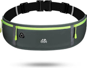 TDR - Heuptasje sport – running belt - verstelbare buideltas van 60 tot 120 cm - waterafstotend - grijs