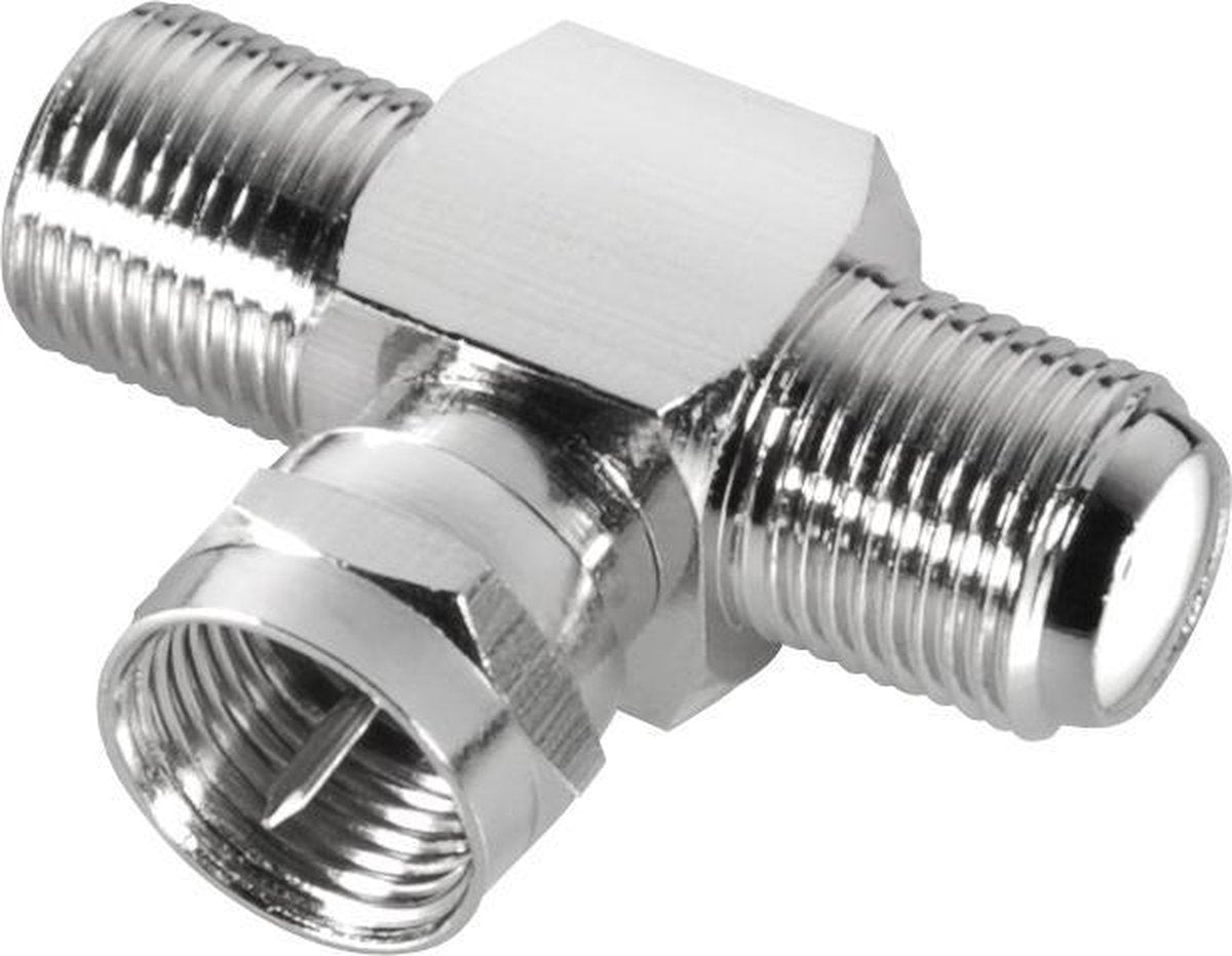 Transmedia F splitter 1x F (m) - 2x F (v)