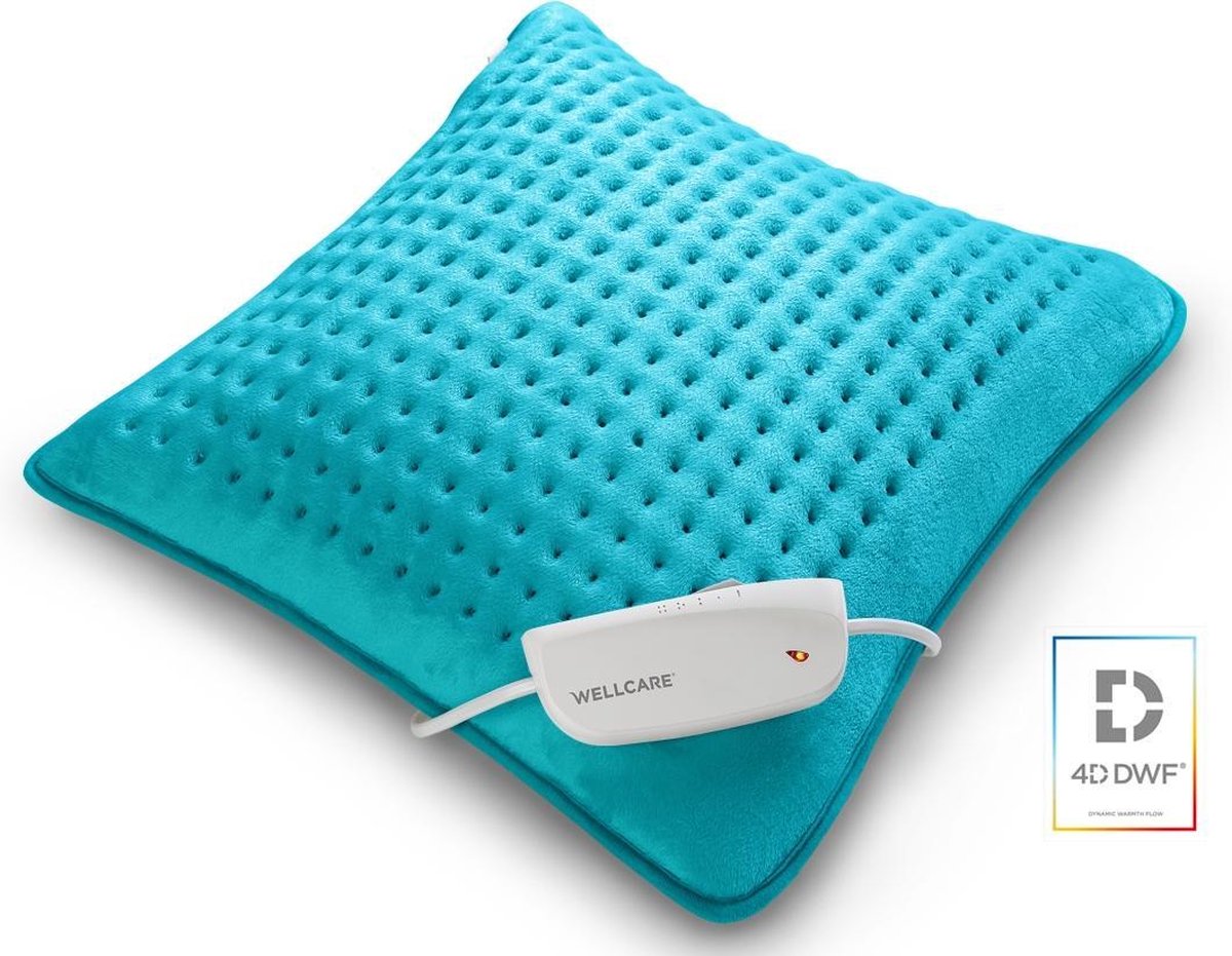 WELLCARE Verwarmingskussen blauw
