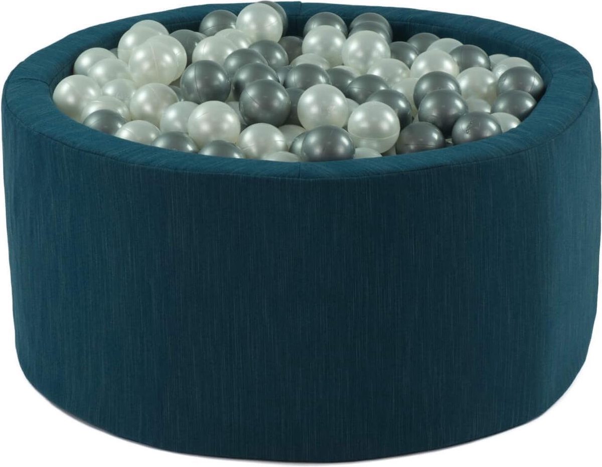 Ballenbak XL rond 90x40 ECO Navy Blue Misioo