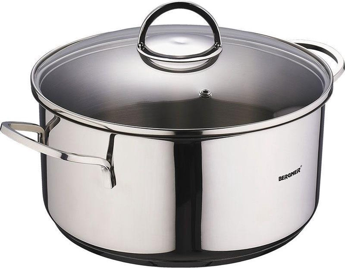 Bergner Classic Kookpan - RVS - Ø24 cm - 4