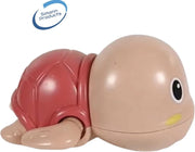 Badspeeltje Schildpad - Opwindbaar Bad/Zwembadspeelgoed - Speelgoed voor in bad of zwembad - Roze