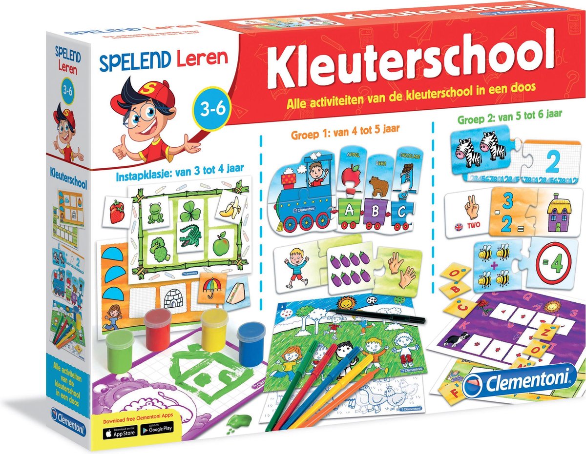 Clementoni Kleuterschool Spelend leren - Educatief spel