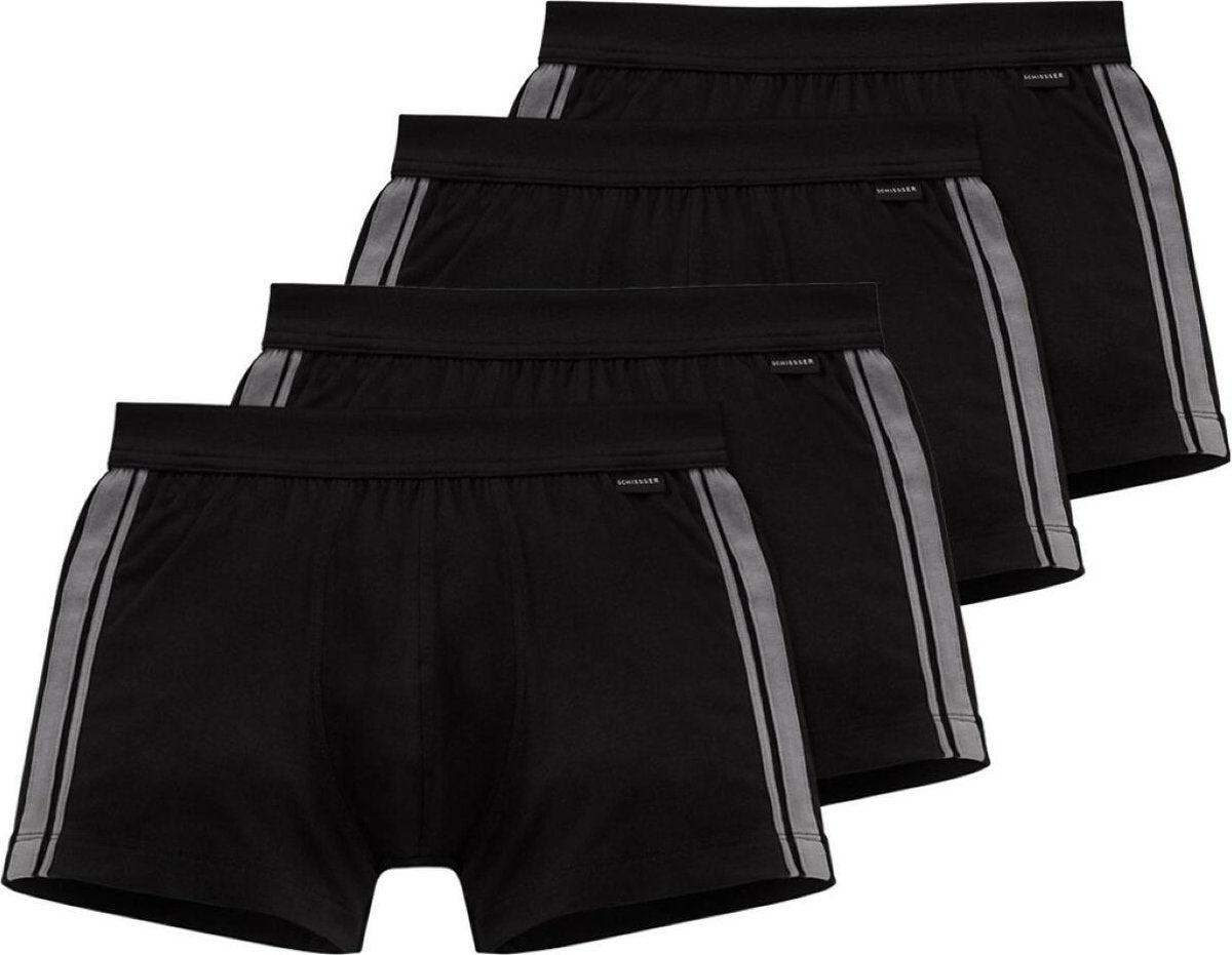 Schiesser short 4 pack Cotton Essentials Stretch