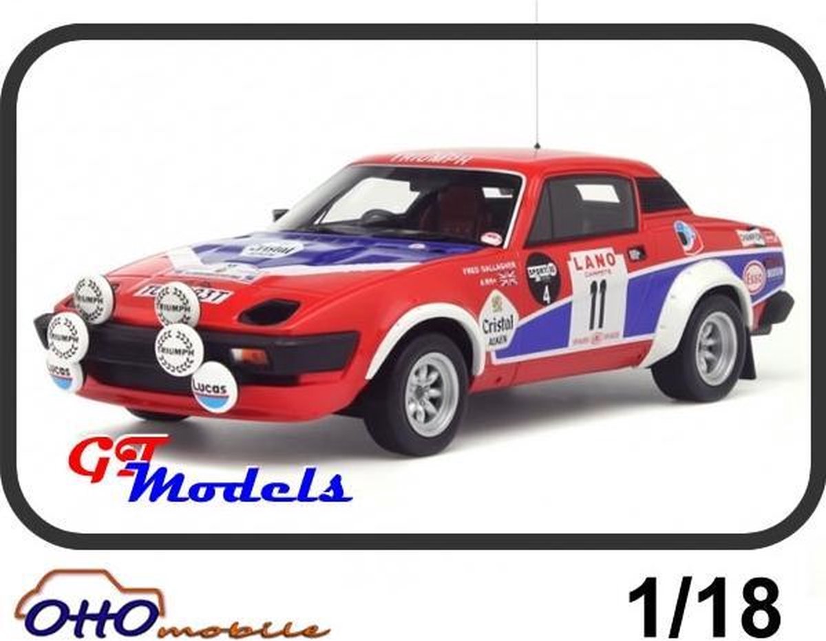 Ottomobile Triumph TR7 V8 Groupe 4 - Ieper 1980 1:18