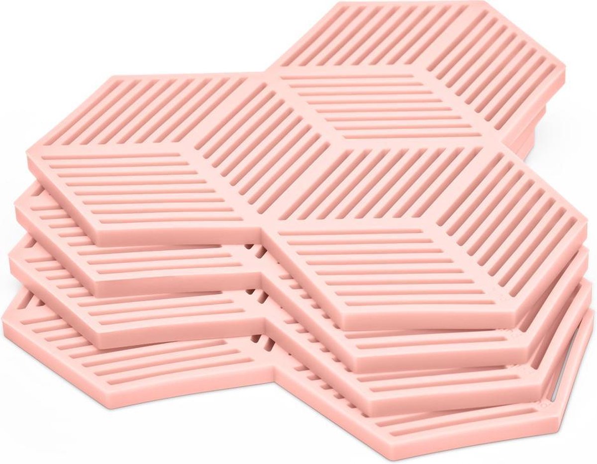 Puik - Sico Onderzetter Roze 4 stuks