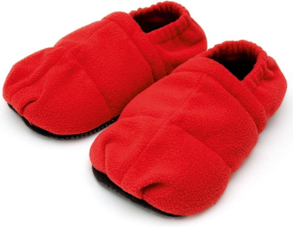 SISSEL® LINUM RELAX COMFORT ‐ rood ‐ 36‐40 Natuurlijke warmtepantoffols met lijnzaadvulling