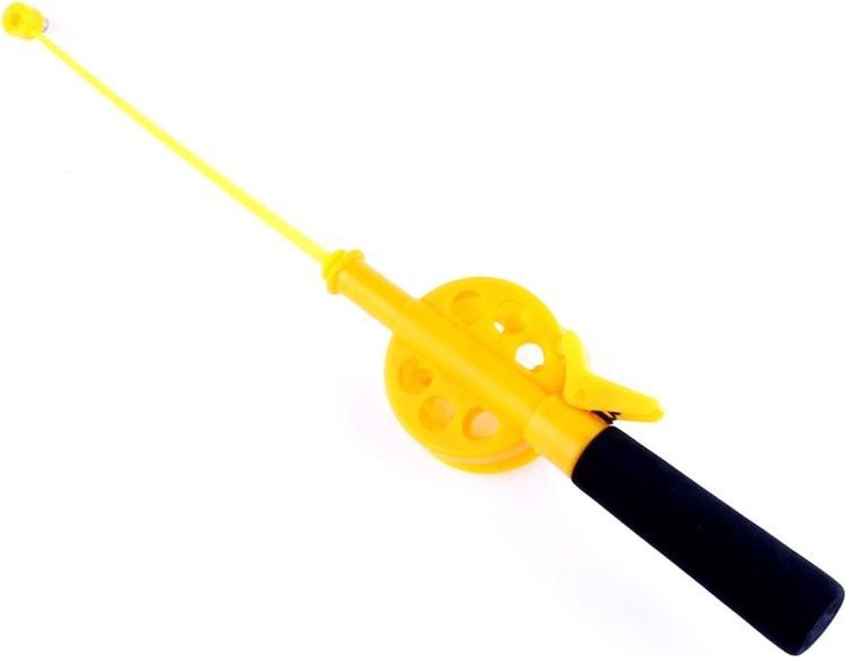 33 cm Draagbare Ijs Hengel Plastic Winter Vis Hengel Mini Stream Vijver Hengel