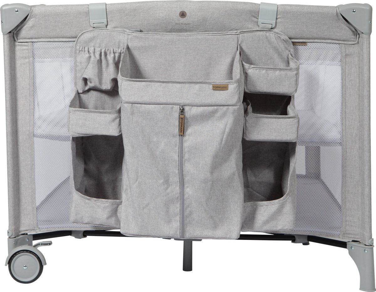 Topmark Levi Organizer logeerbed/box - grijs