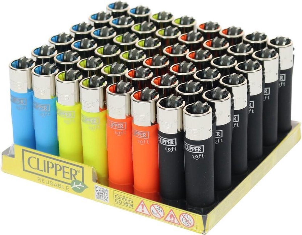 Clipper Soft Touch Aanstekers
