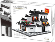Wange 5310 Architecure Hui Style Huis - 1575 Bouwstenen - Lego Compatibel - Bouwdoos