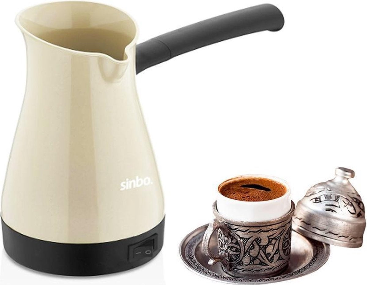 Sinbo Stalen Koffiezetapparaat - Verwijderbare Handvat - 400mL